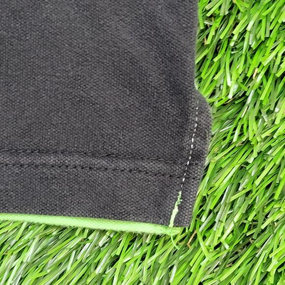 Lacoste Polo Shirt Large 22x28 Patch-Logo Colorblock - Picture 12 of 14